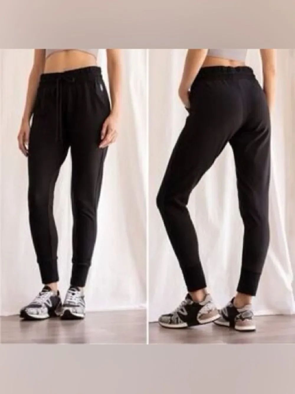 Free People Movement Women's Jogger Sweatpants in Black Size Medium